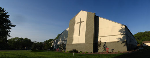 Front View of Messiah Lutheran Church